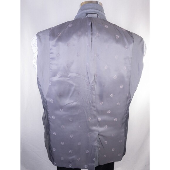 Ralph Lauren Solid Gray Suit Jacket Sport Coat Blazer Two Button Sz 46L Wool EUC - Picture 11 of 13